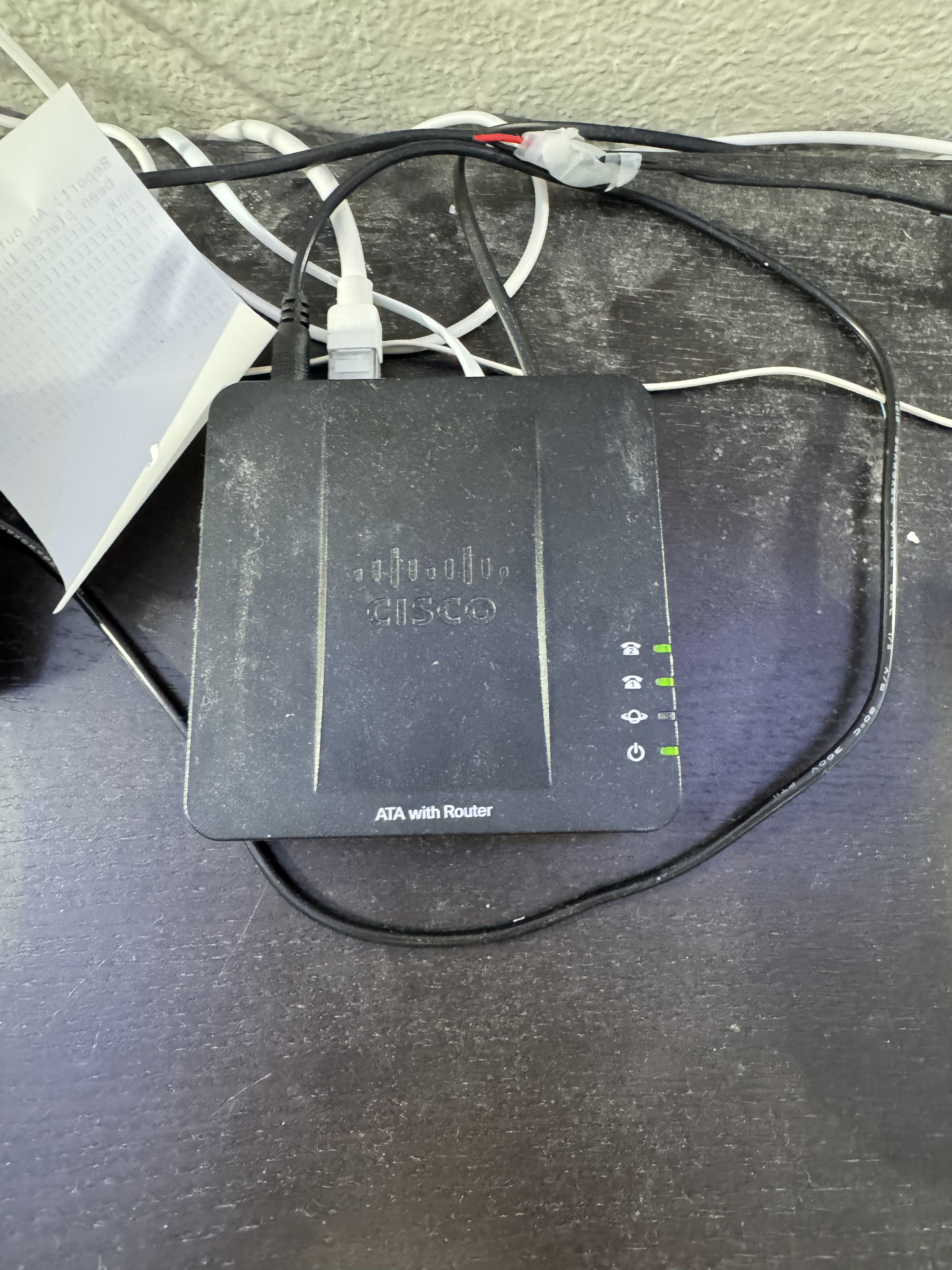 Bedroom ATA for landline phones
